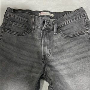 Signature by Levi Strauss‎ Gray Slim Jeans Modern Distressed Look